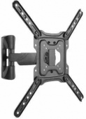 Кронштейн для телевизора Ultramounts UM869 черный 23"-55" макс.35кг настенный поворот и наклон от магазина РЭССИ