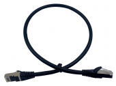 Патч-корд Buro STP 4 пары cat7 CCA molded 0.5м черный RJ-45 (m)-RJ-45 (m) от магазина РЭССИ