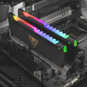 Память DDR4 2x32GB 3600MHz Patriot PVSR464G360C0K Viper Steel RGB RTL Gaming PC4-28800 CL20 DIMM 288-pin 1.35В dual rank с радиатором Ret от магазина РЭССИ