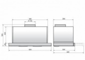Вытяжка встраиваемая Elikor Интегра S2 60Н-700-В2Д нержавеющая сталь управление: кнопочное (1 мотор) от магазина РЭССИ