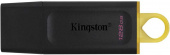 Флеш Диск Kingston 128Gb DataTraveler Exodia DTX/128GB USB3.0 черный/желтый от магазина РЭССИ