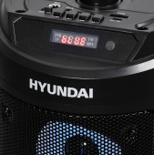 Минисистема Hyundai H-MC150 черный 50Вт FM USB BT SD/MMC от магазина РЭССИ