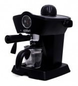 Кофеварка рожковая Kitfort КТ-706 800Вт черный от магазина РЭССИ