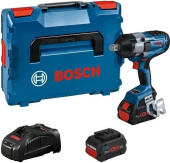 Гайковерт Bosch GDS 18V-1050 H аккум. патрон:квад.3/4" (кейс в комплекте) (06019J8502) от магазина РЭССИ