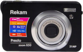 Фотоаппарат Rekam Presto zoom 850 bl черный 21Mpix 2.7" 1080p SDHC/MMC CMOS IS el/Li-Ion от магазина РЭССИ