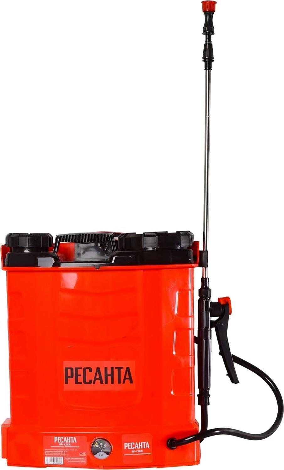 Опрыскиватель Ресанта SP SP-12СК аккум. ранц. 12л красный/черный (70/13/40) от магазина РЭССИ