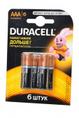 Элемент питания DURACELL LR03 BL6 от магазина РЭССИ