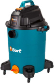 Строительный пылесос Bort BSS-1530-Premium 1500Вт (уборка: сухая/влажная) синий от магазина РЭССИ