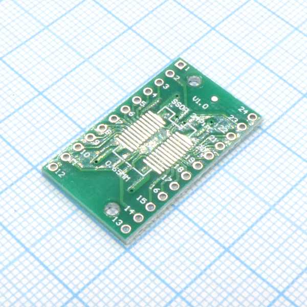 Плата SOIC-24 и SSOP-24 от магазина РЭССИ