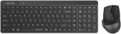 Клавиатура + мышь A4Tech Fstyler FG2400 Air2 клав:черный мышь:черный USB беспроводная slim (FG2400 AIR2 BLACK) от магазина РЭССИ