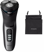 Бритва роторная Philips S3231/52 реж.эл.:3 питан.:аккум. черный от магазина РЭССИ