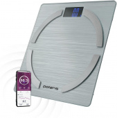 Весы напольные электронные Polaris PWS 1886 IQ Home макс.180кг серебристый от магазина РЭССИ