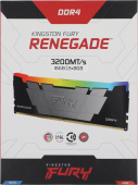 Память DDR4 2x8GB 3200MHz Kingston KF432C16RB2AK2/16 Fury Renegade RGB RTL Gaming PC4-25600 CL16 DIMM 288-pin 1.35В kit dual rank с радиатором Ret от магазина РЭССИ