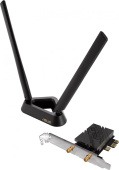 Сетевой адаптер Wi-Fi + Bluetooth Asus PCE-BE92BT BE9400 PCI Express (ант.внеш.несъем.) 2ант. от магазина РЭССИ