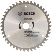 Диск пильный по алюм. Bosch ECO ALU (2608644388) d=160мм d(посад.)=20мм (циркулярные пилы) от магазина РЭССИ