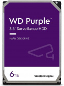 Жесткий диск WD SATA-III 2Tb WD22PURZ Surveillance Purple (5400rpm) 256Mb 3.5" от магазина РЭССИ