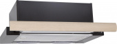 Вытяжка встраиваемая Elikor Интегра 60П-400-В2Л черный/дуб неокрашенный управление: кнопочное (1 мотор) от магазина РЭССИ