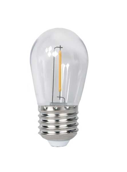 Лампа светодиодная LED 1Вт E27 2700K прозрачная S14 для Белт лайт 230/50 -40...+50 градусовC от магазина РЭССИ