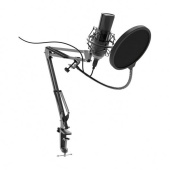 Микрофон проводной Ritmix RDM-180 2.5м черный от магазина РЭССИ
