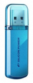 Флеш Диск Silicon Power 32Gb Helios 101 SP032GBUF2101V1B USB2.0 синий от магазина РЭССИ