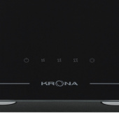 Вытяжка каминная Krona Jina 600 S черный управление: сенсорное (1 мотор) от магазина РЭССИ
