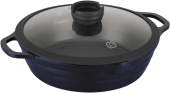 Сотейник Rondell Royal Blue RDA-1547 d=28см (с крышкой) синий от магазина РЭССИ