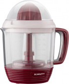 Соковыжималка цитрусовая Scarlett SC-JE50C08 25Вт рез.сок.:1200мл. красный/белый от магазина РЭССИ