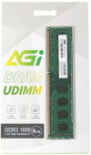 Память DDR3 8Gb 1600MHz AGi AGI160008UD128 UD128 RTL PC4-12800 DIMM 240-pin 1.35В Ret от магазина РЭССИ