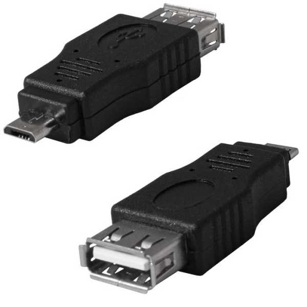 USB2.0 A(f)-micro USB B(m) от магазина РЭССИ