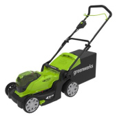 Газонокосилка роторная Greenworks G24X2LM41 (2512607) от магазина РЭССИ