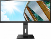 Монитор AOC 34" Pro CU34P2A черный VA LED 1ms 21:9 HDMI M/M матовая HAS Pivot 300cd 178гр/178гр 3440x1440 DisplayPort Ultra HD 2K (1440p) USB 9.8кг от магазина РЭССИ