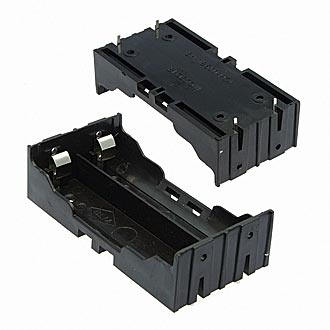 BATTERY HOLDER FOR LI-ION 2X18650 от магазина РЭССИ