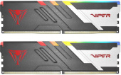 Память DDR5 2x16Gb 5600MHz Patriot PVVR532G560C36K Viper Venom RGB RTL Gaming PC5-44800 CL36 DIMM 288-pin 1.25В с радиатором Ret от магазина РЭССИ