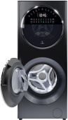 Стиральная машина Lex LWM10714LuxIDD класс: A+++ загр.фронтальная макс.:10кг (с сушкой) черный инвертер от магазина РЭССИ