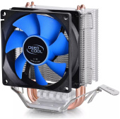 Устройство охлаждения(кулер) Deepcool Ice Edge Mini FS V2.0 Soc-AM5/AM4/1151/1200/1700 черный/синий 3-pin 25dB Al+Cu 100W 276gr Ret (DP-MCH2-IEMV2) от магазина РЭССИ