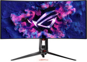 Монитор Asus 34" ROG Swift PG34WCDM черный OLED LED 21:9 HDMI матовая HAS Piv 450cd 178гр/178гр 3440x1440 240Hz FreeSync Premium DP 2K USB 8.4кг от магазина РЭССИ