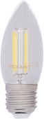 Лампа филам. Rexant 9.5Вт цок.:E27 свеча 220B 2400K св.свеч.бел.нейт. CN (упак.:10шт) (604-100) от магазина РЭССИ