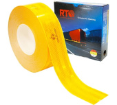Световозвращающая лента для контурной маркировки RTLITE RT-V104 508 мм х 10 м жёлтая RT-V104Y10 от магазина РЭССИ