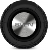 Колонка порт. Sven АС PS-215 черный 12W 2.0 BT/3.5Jack/USB-C 2400mAh (SV-021535) от магазина РЭССИ