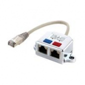 Разветвитель Cablexpert FTP 1 порт RJ45 (T568A/T568B) -> 2 порта RJ45 10/100 BASE-T NCA-SP-02 от магазина РЭССИ