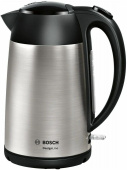 Чайник электрический Bosch TWK3P420 1.7л. 2400Вт черный (корпус: нержавеющая сталь) от магазина РЭССИ