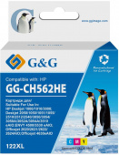 Картридж струйный G&G GG-CH562HE 122 многоцветный (18мл) для HP DJ 1050A/2050A/3000 от магазина РЭССИ