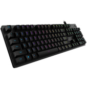 Клавиатура Logitech G512 Carbon механическая черный USB for gamer LED (920-009351) от магазина РЭССИ