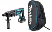 Перфоратор Makita DHR241RFE патрон:SDS-plus уд.:1.9Дж аккум. (кейс в комплекте) от магазина РЭССИ