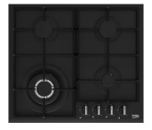 Газовая варочная поверхность Beko HIYG 64225 SBO черный от магазина РЭССИ