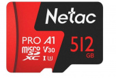 Флеш карта microSDXC Netac 512GB NT02P500PRO-512G-S P500 Extreme Pro от магазина РЭССИ