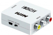 Адаптер аудио-видео Premier 5-985 HDMI (f)/3хRCA (f) белый (5-985W) от магазина РЭССИ