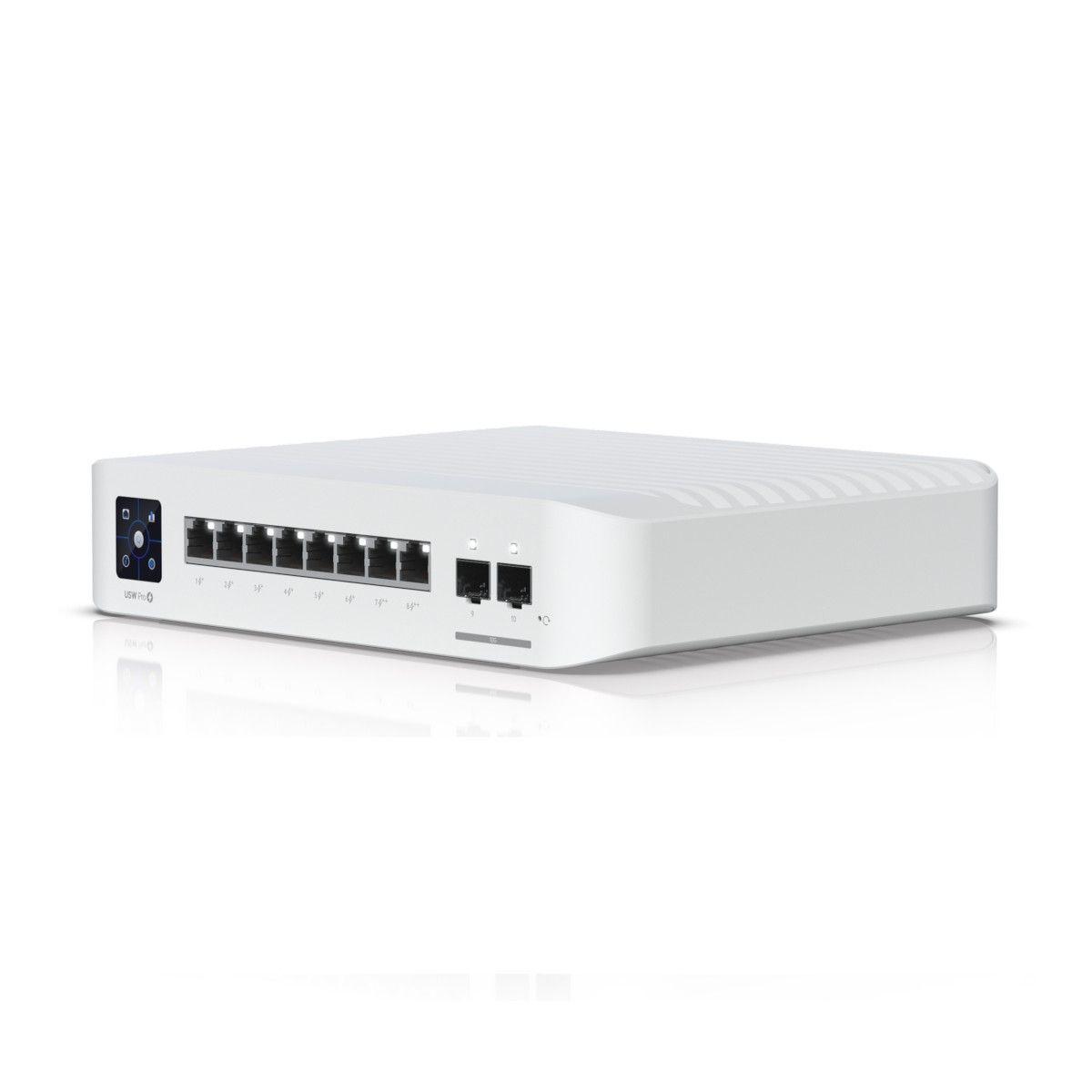 Ubiquiti UniFi Switch Pro USW-Pro-8-POE 8-портовый коммутатор с PoE+ и PoE++ от магазина РЭССИ