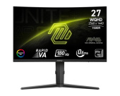 Монитор MSI 27" MAG 275CQRF QD E2 черный VA LED 16:9 HDMI полуматовая HAS Piv 5000:1 300cd 178гр/178гр 2560x1440 180Hz DP WQ USB 5.7кг от магазина РЭССИ