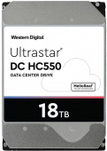 Жесткий диск WD SATA-III 18Tb 0F38459 WUH721818ALE6L4 Server Ultrastar DC HC550 (7200rpm) 512Mb 3.5" от магазина РЭССИ